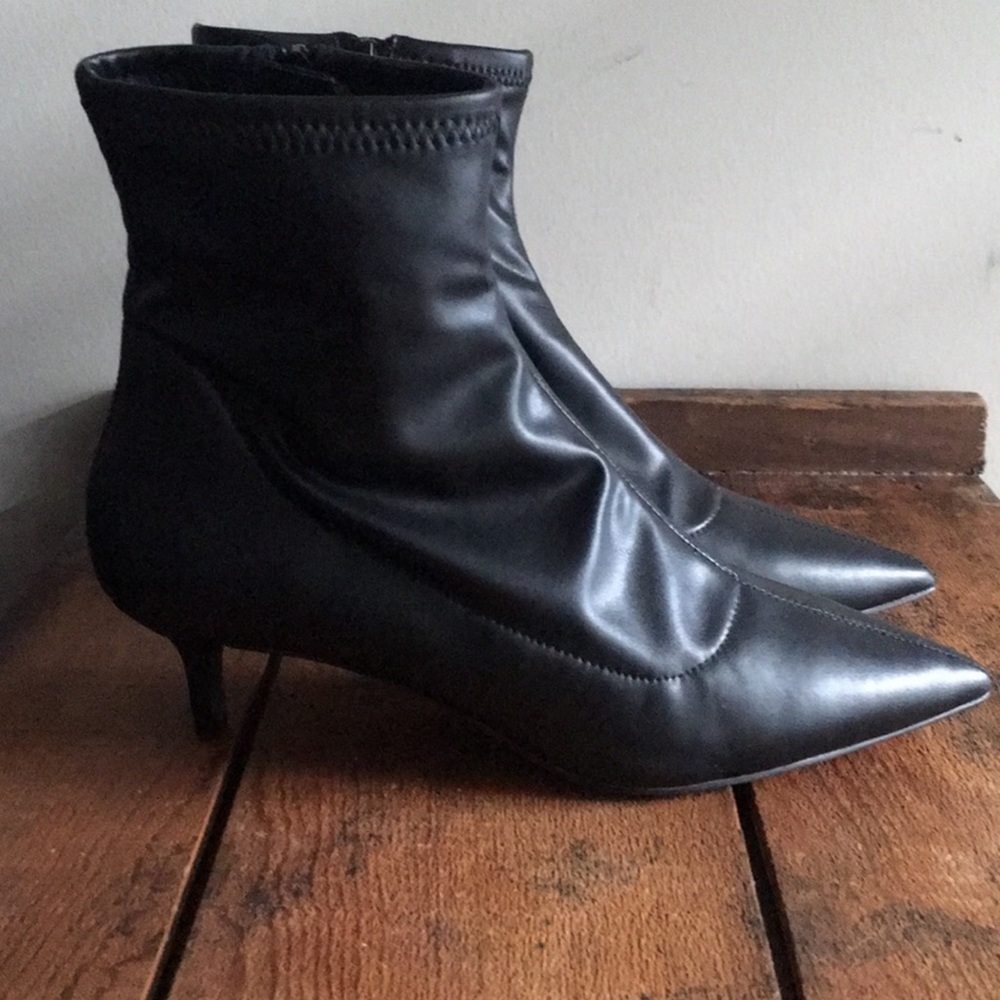 Free People fabric booties